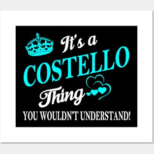 COSTELLO Posters and Art